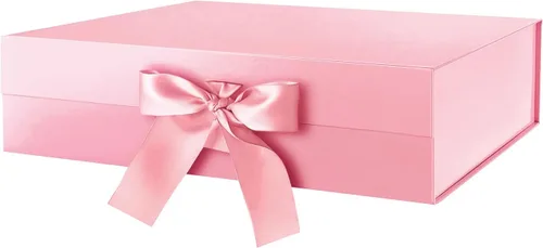 Miniatura 36 de HAPPY POTATO Caja de regalo grande con tapa y cinta, caja de propuesta de padrino, caja de regalo magnética para regalos