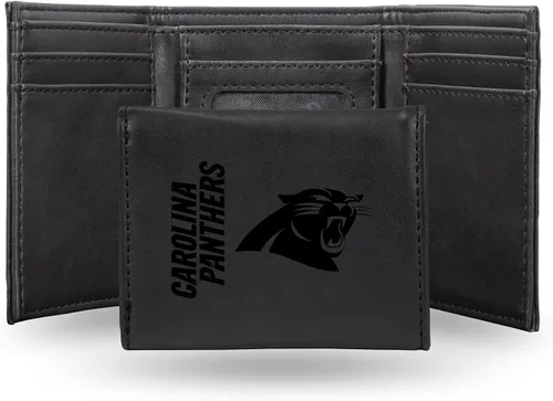 Miniatura 17 de Rico Industries Billetera marrón con grabado láser de la NFL, Baltimore Ravens, Trifold
