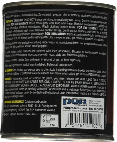 Miniatura 2 de POR-15 imprimación de alta composición, capa adhesiva que se puede lijar, rellena pequeñas imperfecciones, 16 onzas líquidas