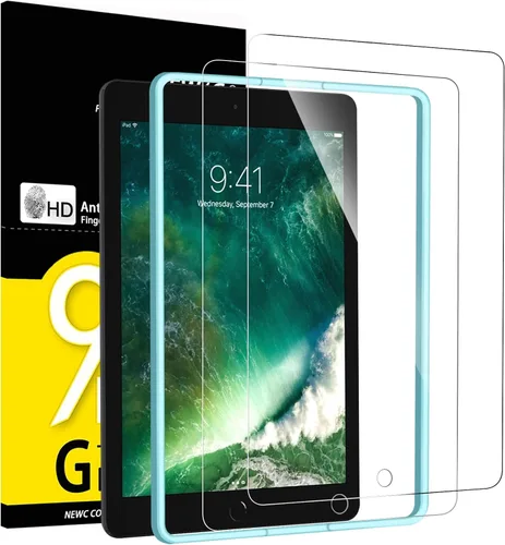 Miniatura 8 de NEW'C Paquete de 2 protectores de pantalla diseñados para iPad Air 2025 de 11 pulgadas (M3), iPad Air 2024 de 11 pulgadas (M2), vidrio templado, sin