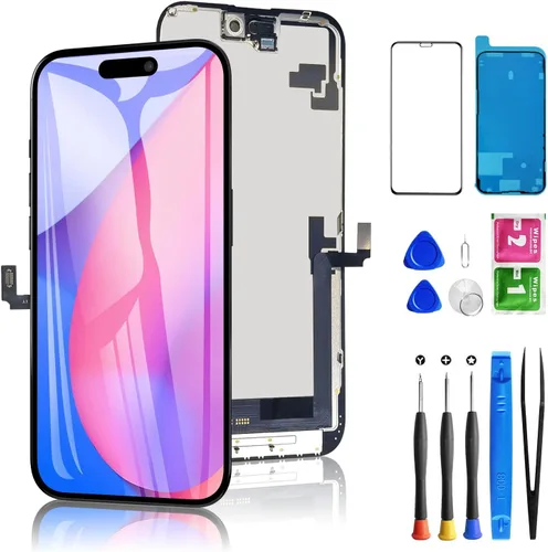 Miniatura 30 de para iPhone 8/SE 2020 2ª Generación Pantalla de Repuesto Blanca, Diykitpl Ensamblaje Completo Pantalla LCD Digitalizadora Táctil 3D para SE 2020