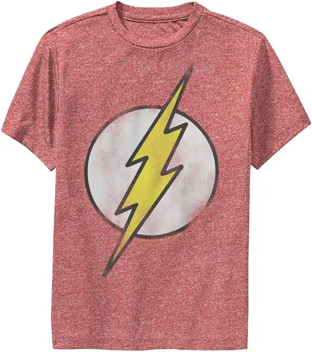 DC Comics Flash Vintage - Camiseta de manga corta para niños