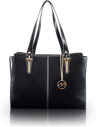 Miniatura 7 de McKlein Aldora - Bolso de piel para mujer con bolsillo para tablet