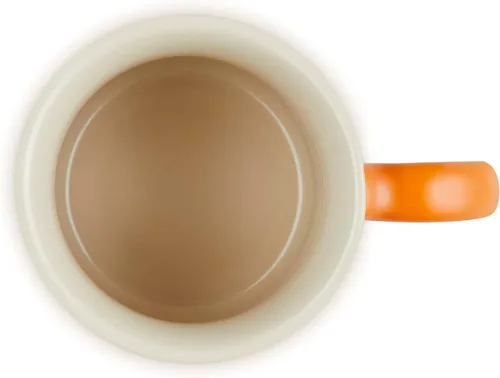 Miniatura 8 de Le Creuset Juego de 2 tazas de esmalte en acero con acabados metálicos y cerámica, 1.25 cuartos de galón de agua y (2) tazas de 14 onzas, llama