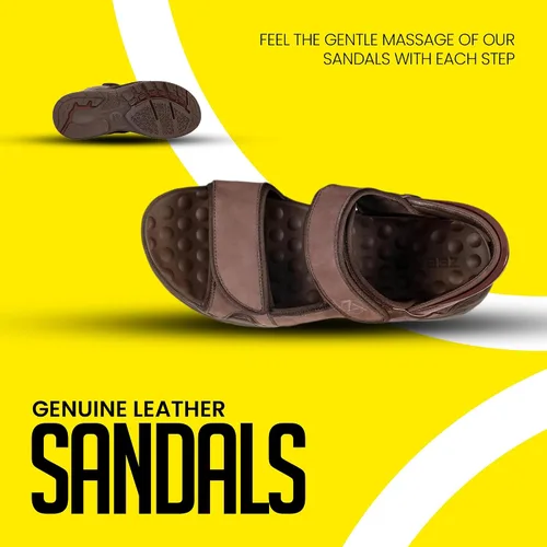 Miniatura 4 de Z Sandalias de cuero manos libres Zeba para hombre