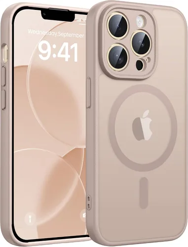 Miniatura 9 de FNTCASE - Funda para iPhone 16 Pro: magnética, mate, translúcida, de grado militar, protectora contra caídas, resistente, fina, duradera y a prueba