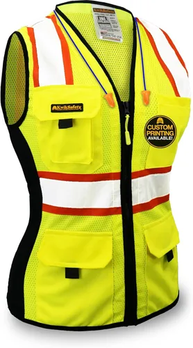 Miniatura 9 de KwikSafety - Charlotte, NC - FIRST LADY Safety Vest for Women, High Visibility Reflective Strips, Meets ANSI & OSHA