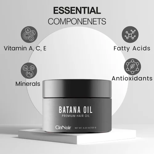 Miniatura 2 de Aceite de batana Dr. Sebi para el crecimiento del cabello, aceite de batana 100% crudo, orgánico y natural, prensado en frío procedente de Honduras
