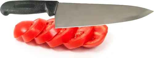 Miniatura 2 de Cuchillo de chef de 8 pulgadas de varios colores y paquetes, cubiertos de cocina comercial Razor Sharp - Cuchillos de cocina (paquete de 6, negro)
