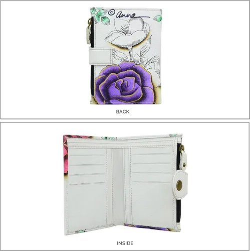 Miniatura 82 de Anna by Anuschka Cartera de mujer pintada a mano de cuero genuino para mujer