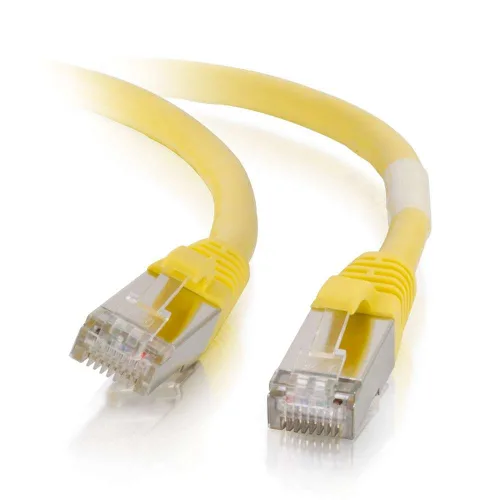 Miniatura 17 de C2G/Cables to Go 27872 Cable de red Ethernet cruzado Cat6 sin blindaje (UTP) sin enganche, amarillo (2,13 metros/7 pies)