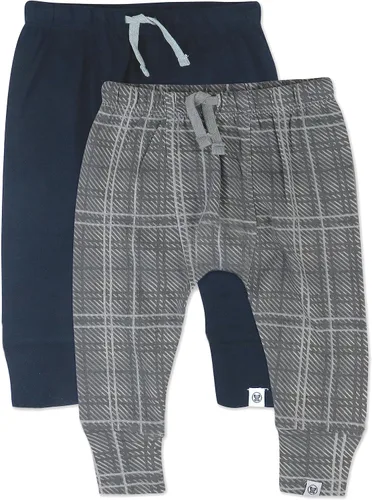 HonestBaby Honest Pants Joggers Pull on 100% Organic Cotton for Infant Baby and Toddler, Boys, Girls, Unisex
