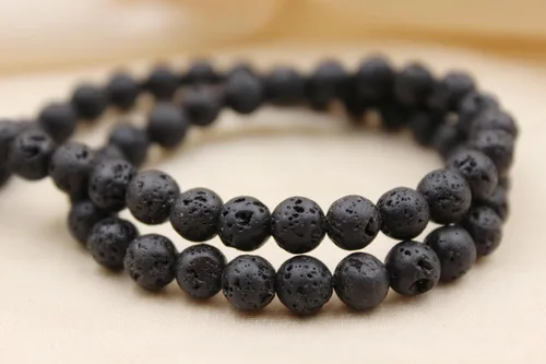 Miniatura 13 de Pulseras de cuentas personalizadas, Pulsera de piedras preciosas de 0.236 in, Pulsera grabada con láser, Pulsera de piedra natural, Pulseras unisex