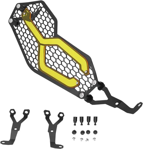 Miniatura 7 de Fydun Cubierta de malla para faro delantero de motocicleta con soporte fijo para F750GS / F850GS 2018‑2019