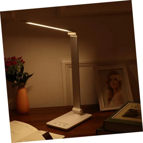 Miniatura 6 de Uonlytech Lámpara LED de escritorio para ojos con control táctil recargable, modos de brillo, diseño para el hogar, oficina, dormitorio, lectura