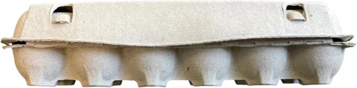Miniatura 3 de Los cartones de huevos de pulpa natural sostienen de forma segura una docena de huevos o para usar para manualidades o vender sus huevos grandes