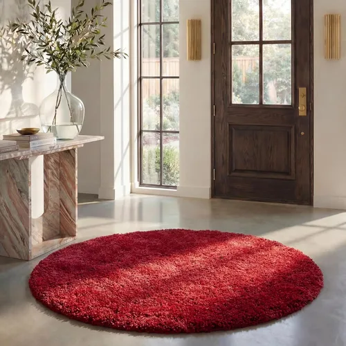 Miniatura 135 de SAFAVIEH Accent Rug 2'x3' - Milan Shag Collection - Modern Design, Dark Beige, Ultra Plush Thick Pile, Ideal for Bedroom, Nursery, Living Room