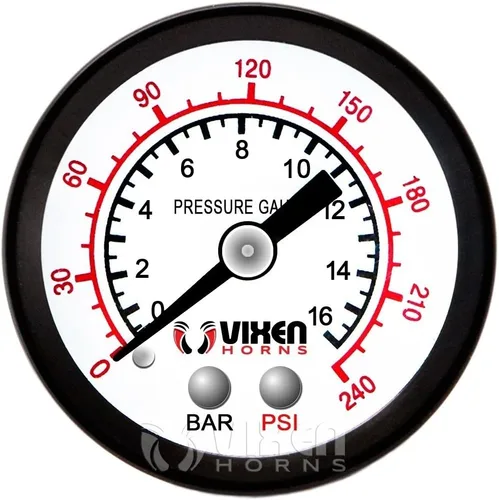 Miniatura 7 de Vixen Horns Tanque de bocina de tren/aire de 0.5 galones (2 litros) con compresor de 150 PSI a bordo sistema/kit 12V VXO8805