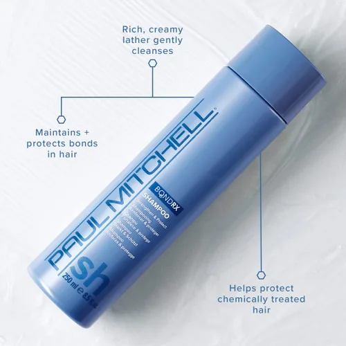 Miniatura 2 de Paul Mitchell Champú Bond Rx, fortalece y protege, para cabello tratado químicamente + dañado