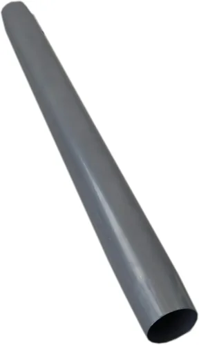 Miniatura 3 de Class A Customs - Patas de mesa de metal plateado de 27.5 pulgadas, con 2 bases de plástico plateadas para montaje en superficie