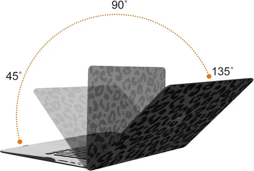 Miniatura 4 de MOSISO Funda compatible con MacBook Air de 13 pulgadas (modelos: A1369 y A1466, versión anterior 2010-2017), carcasa rígida de plástico de grano