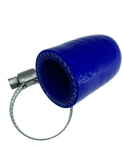 Miniatura 9 de Tapa de Refrigerante de Silicona Reforzada Universal Negra de 1/4" (6.5mm) con Abrazadera para Calentador de Derivación Puerto de Agua al Vacío Kit