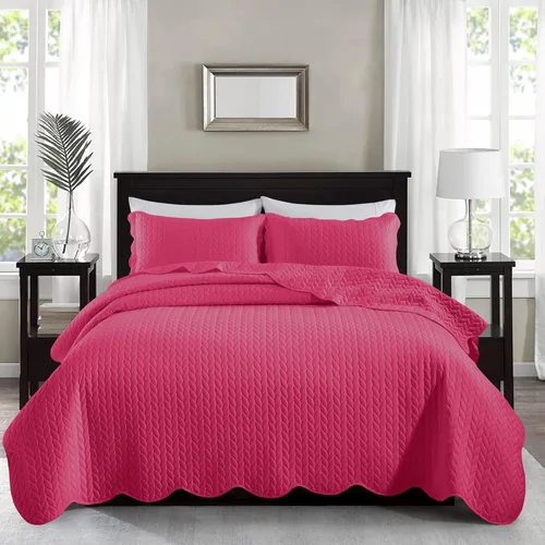 Miniatura 23 de MOONLIGHT20015 Paquete de 8 Colchas Tamaño King para Cama (106" x 96") - Venta al Por Mayor para Hoteles, Dormitorios de Huéspedes y Airbnbs - Gris