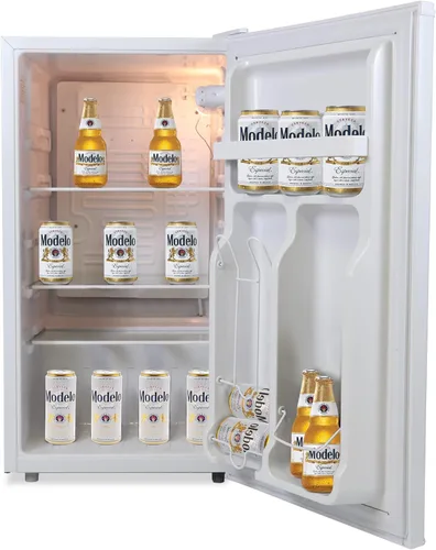 Miniatura 3 de Refrigerador Modelo – Mini refrigerador para cocina, dormitorio, oficina, dormitorios, cuarto, almacenamiento fresco para vino, bebidas, bebidas