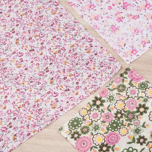 Miniatura 28 de HOULIFE Pañuelo impreso floral de algodón para mujer, pañuelos elegantes para fiesta de boda