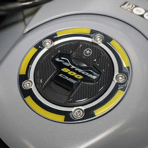 labelbike - Adhesivo 3D para motocicleta, protección y decoración en resina compatible con Suzuki V-Strom 800DE 2023, color amarillo