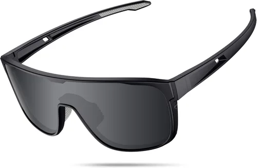 Miniatura 8 de Gafas de sol deportivas polarizadas para hombres y mujeres, jóvenes, béisbol, correr, ciclismo, conducción, pesca, tenis, golf, motor TAC UV400 TR90