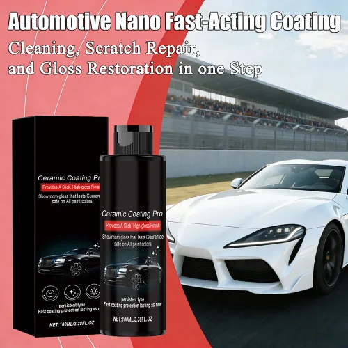 Miniatura 2 de Ceramic Coating Pro, revolucionario nano aerosol, utiliza tecnología cerámica avanzada para un efecto de vidrio a prueba de polvo y brillo duradero
