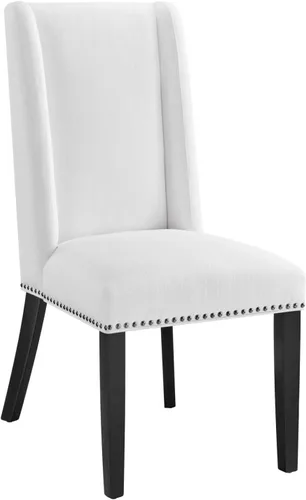 Miniatura 8 de Modway MO- Baron - Silla tapizada de madera con respaldo alto, diseño moderno, color beige
