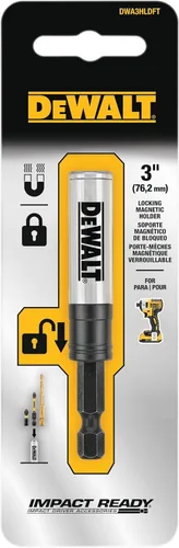Miniatura 5 de DEWALT Soporte para brocas, 3 en 1, listo para impactos (DWA3HLDFT)