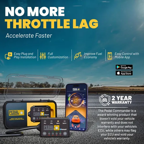 Miniatura 3 de PEDAL COMMANDER Controlador de respuesta del acelerador para Nissan Titan Trucks 2016-2024 Compatible con: 2ª generación, A61, S, SV, PRO-4X, SL