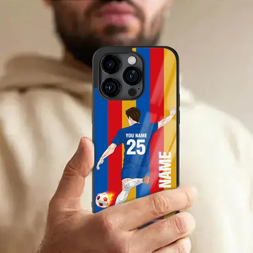 Miniatura 6 de Fundas de teléfono personalizadas Footbal Soccer Club para iPhone 6 7 8 SE X 11 12 13 14 15 Pro Max Plus Mini para Samsung S8 S9 S10 S20 S21 S22 S23