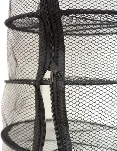 Miniatura 3 de Rejilla de secado micro colgante de 9 pulgadas y 7 niveles para interior/armario, para hierbas, organizador, ambientador, pantalla negra