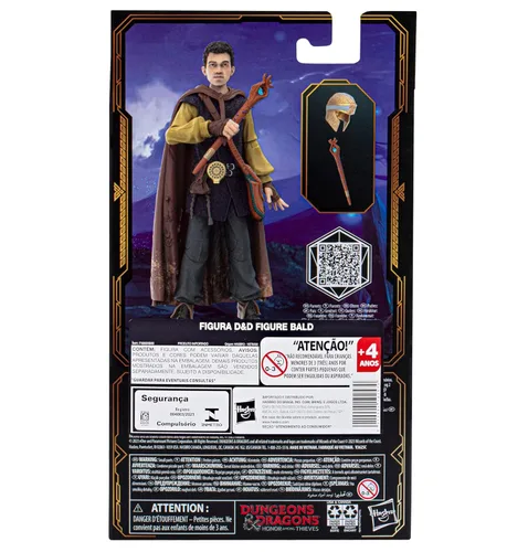 Miniatura 3 de Dungeons & Dragons Honor Among Thieves Golden Archive Simon Figura coleccionable de 6 pulgadas a escala D&D Figuras de acción