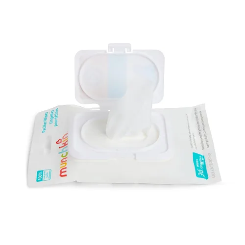 Miniatura 8 de Munchkin Arm & Hammer - Toallitas para chupete, limpia de forma segura las piezas del extractor de leche y los elementos esenciales de alimentación