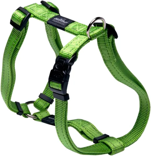 Miniatura 12 de Arnés reflectante ajustable para perros grandes; collar y correa a juego disponibles, rojo