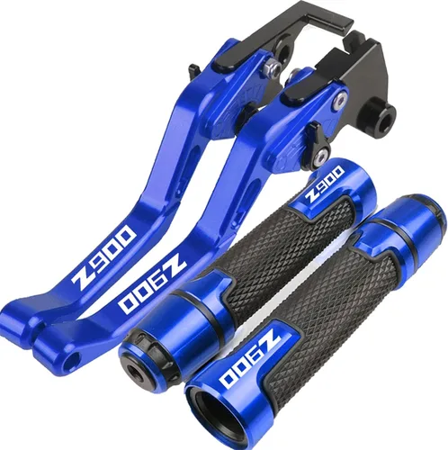 Miniatura 13 de DOUKI Para Kawasaki Z900 Z 900 2017-2021 - Palancas de embrague de freno corto para motocicleta, agarraderas, extremos de manillar, accesorios CNC