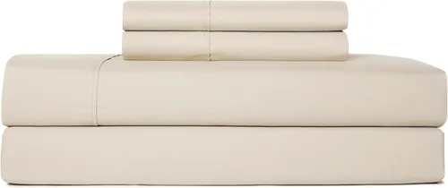 Miniatura 18 de Juego de sábanas tamaño individual XL de 4 piezas con 2 fundas de almohada envolventes, sábanas de microfibra suave de bolsillo profundo