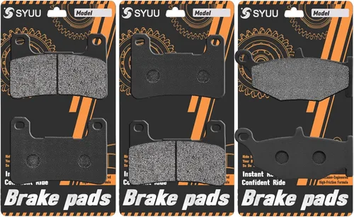Pastillas de freno delanteras traseras compatibles con Suzuki GSXR600 GSXR750 GSXR1000 GSX1300 Hayabusa 2008-2012 DL1000 XT VStrom 2014-2018 FA379