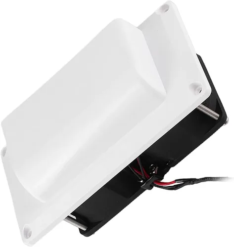 Miniatura 3 de Yosoo Health Gear Ventilador de ventilación de ventilación para autocaravana, ventilador de ventilación lateral para caravana, ventilador blanco