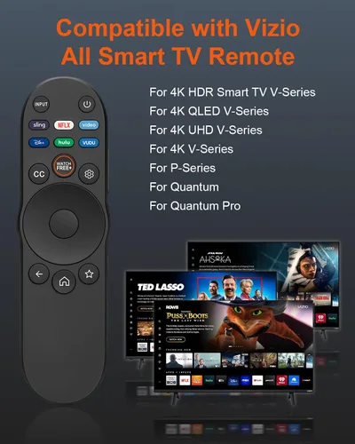 Miniatura 2 de Paquete de 2 controles remotos universales para Vizio Smart TV XRT270 XRT260 XRT140 XRT136 XRT122 D/E/PX/P/M/V/S Series OLED FHD 4K QLED UHD