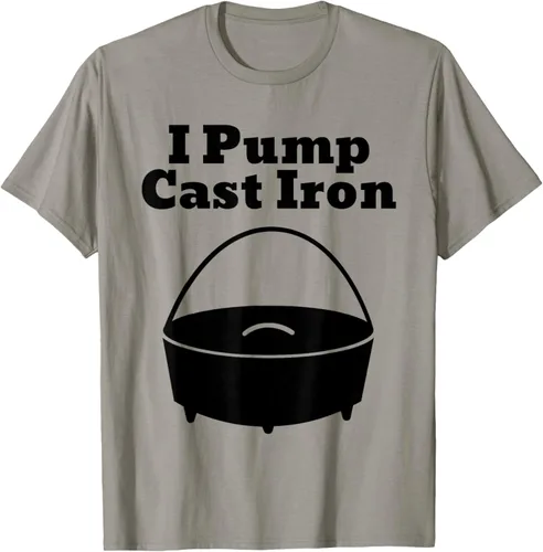 Miniatura 23 de I Pump - Camiseta de hierro fundido para cocinar al horno holandés