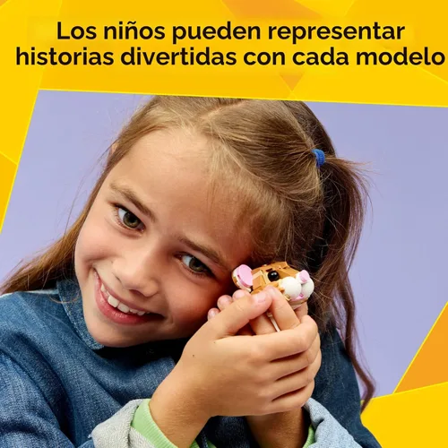 Miniatura 3 de LEGO Creator 31376 - Lindo hámster 3 en 1 con un juguete de construcción de flores para niñas y niños, a partir de 7 años. Los niños construyen una