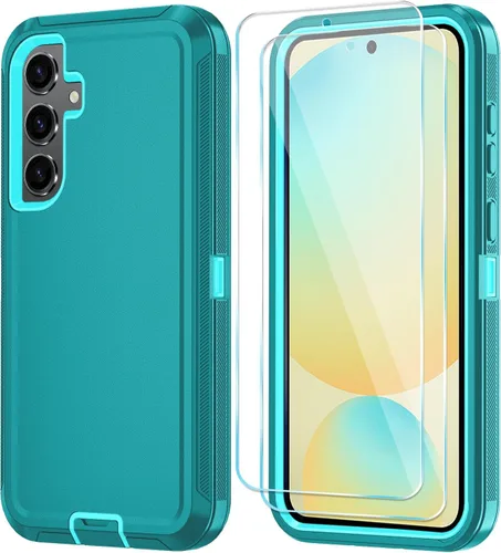 Miniatura 13 de ONOLA Funda para Samsung Galaxy S23 FE con protector de pantalla HD, resistente, a prueba de golpes y caídas, 3 capas, para Galaxy S23 FE de 6.4