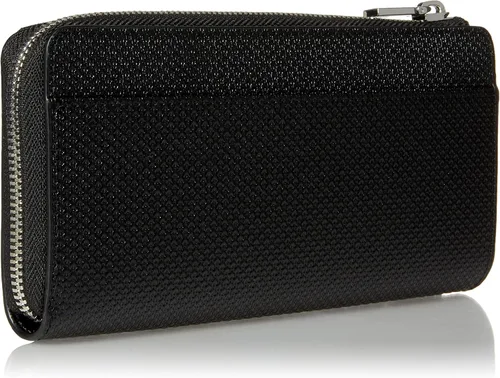 Miniatura 2 de Lacoste Cartera Chantaco con cremallera delgada para mujer Negro