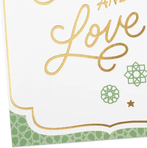 Miniatura 4 de Hallmark Hilo dorado Eid al-Fitr o Eid Al-Adha (6 cartas con sobres) Fe, familia y amor